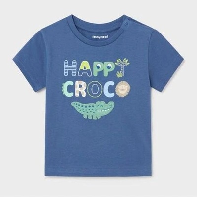 Mayoral dětské letní tričko happy croco 1023 24