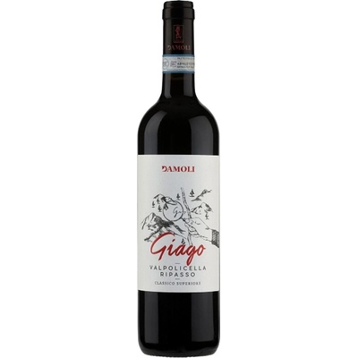 Damoli Vini Valpolicella classico superiore Ripasso "Giago" 2019 14% 1,5 l (holá láhev)