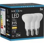 Mexen Nova 3x LED крушка E14, R50, 3W, Топла светлина - 3000K, 315 lm - L103-E14-0330-01x03 (L103-E14-0330-01x03)