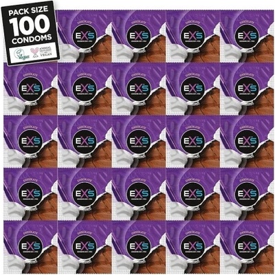 EXS Condoms 100 бр. EXS Chocolate презервативи с аромат на шоколад