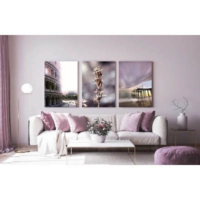 Divio Třídílný obraz na plátně, vzor 20434 Velikost: 90x180 cm