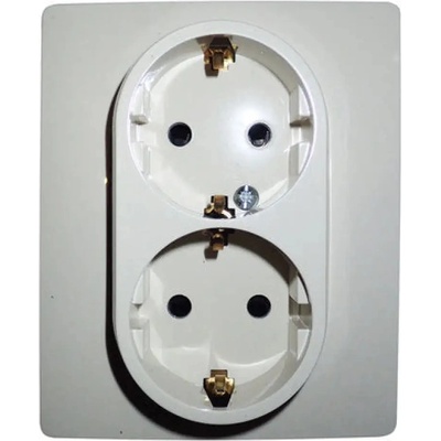Legrand КОНТАКТ ДВОЕН КРЕМ legrand niloe (3414971010178)