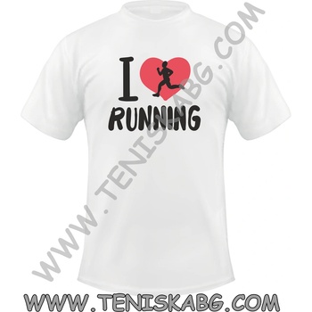 Fruit of the Loom Тениска - I love running