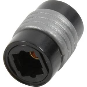 LogiLink Аудио адаптер, Toslink/F - Toslink/F, черен
