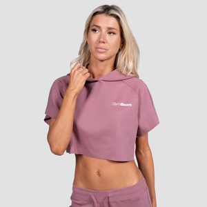 GymBeam Дамски суичър Relay Cropped Haze XXL