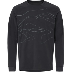 Vaude Мъжка фланелка с дълъг ръкав за колоездене Vaude Moab L/S Pro Shirt Cycling jersey - Black / Black (056-3955-0113)