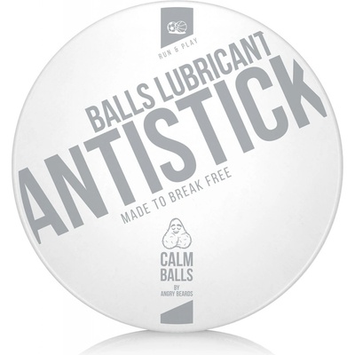Angry Beards Calm Balls Antistick sportovní lubrikant na intimní partie 55 g pro muže