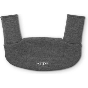 BabyBjörn Лигавник за ергономична раница BabyBjorn - Harmony, Jersey Dark Grey (1408-030123) - baby
