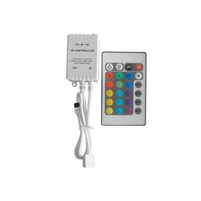 ELMARK Rgb ir КОНТРОЛЕР ЗА led ЛЕНТА 12v 10a 24БУТОНА (99rgbcontrol1)