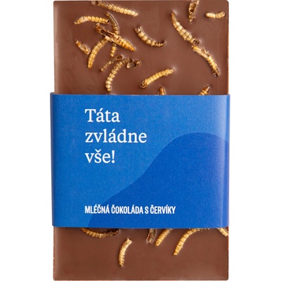 Sens Čokolády s červíky Mléčná Táta zvládne vše 90 g