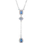 Silenti Jewelry Сребърно колие "Сълза