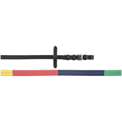 Otěže SUPREME Multicolor rubber black – Zboží Dáma