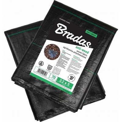 Bradas Černá agrotextilie proti plevelu 3,2x5 m 70 g/m2 AT7032005