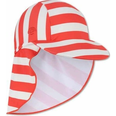 Swim Essentials Plavecký klobouček s ochranou krku s UPF + Coastal Stripe