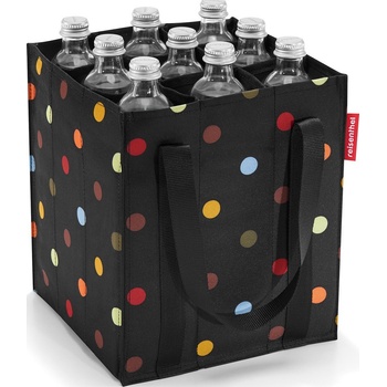 Reisenthel Чанта за бутилки Bottlebag с цветни точки черна (ZJ7009)