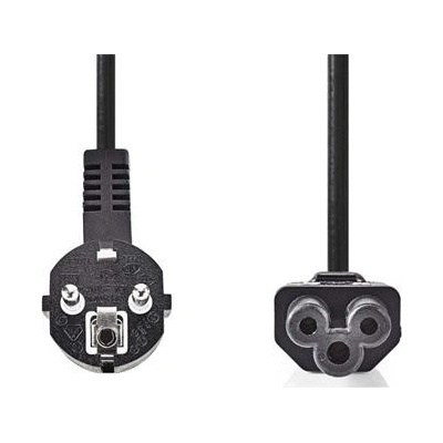 Nedis CEGB10100BK20 -| Úhlová zástrčka Schuko - IEC-320-C5 | 2 m | Černá barva - CEGB10100BK20