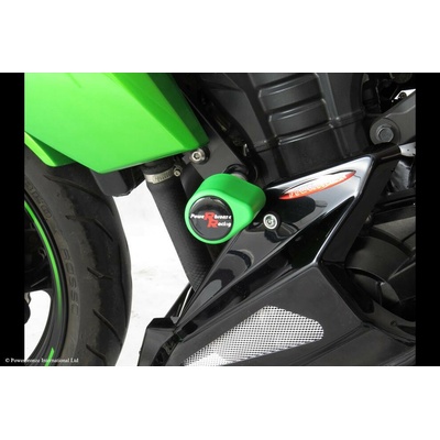 Kawasaki Z1000 10-13 Padací protektory motoru Powerbronze - 6 barev - anodizovaná zelená (elox)