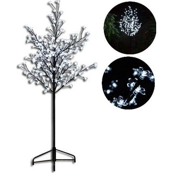 OEM D01122 Dekoratívne LED osvetlenie strom s kvetmi 1,5 m