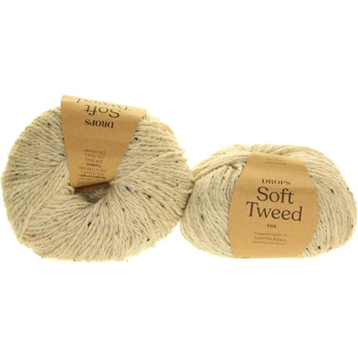 DROPS Soft Tweed mix 22 - mramor