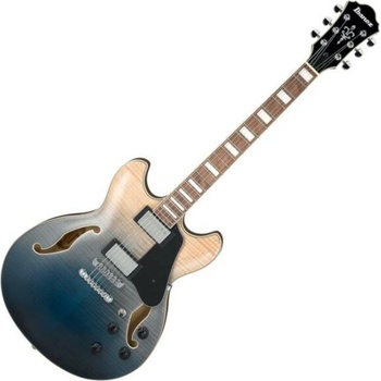 Image 1 of Ibanez AS73FM Transparent Indigo Fade