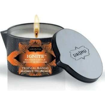 Image 1 of Масажна свещ, тропическо манго - Kamasutra Massage Candle 170ml (D-215991)