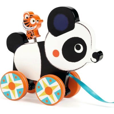 Djeco tahací hračka Panda Billie