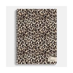 Sentio Тетрадка със спирала A4, 70 листа, 2 теми Leopard
