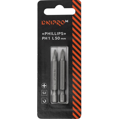 Dnipro-M Bit PH 1 50 mm 2 ks 19046008