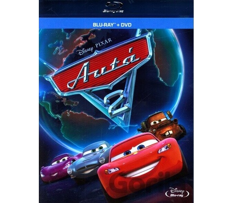 John Lasseter - Auta 2 ( + Bluray) DVD