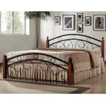 Bogdan Furniture Europe Спалня Memo. bg модел 4-MIlano BM, размер: 164 / 208 / 112 см, цвят: тъмен орех/черен
