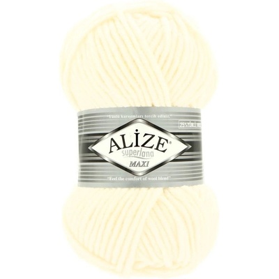 Alize Superlana Maxi 62 krémová