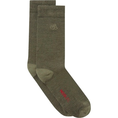 Craghoppers ponožky NosiLife Travel Wool Socks tmavozelená