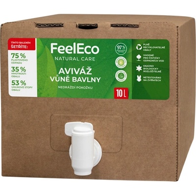 FeelEco Aviváž s vůní bavlny Bag in Box 10 l
