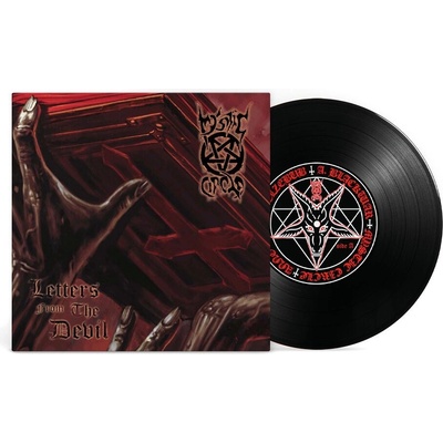 Mystic Circle - Letters from the devil The godsmasher - černá LP