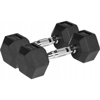 Rebel Pevná litinová jednoručka 2 x 5 kg