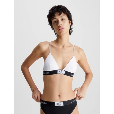 Calvin Klein bralette Unlined 000QF7217E bílá