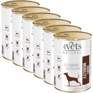 4Vets NATURAL Veterinary Exclusive JOINT MOBILITY 6 x 400 г
