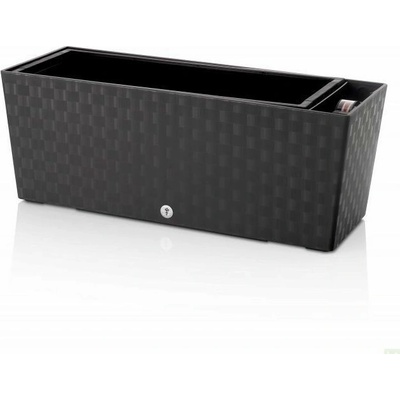 Plastkon samozavlažovací truhlík Supreme 49,5x19,3x19 cm Antracit