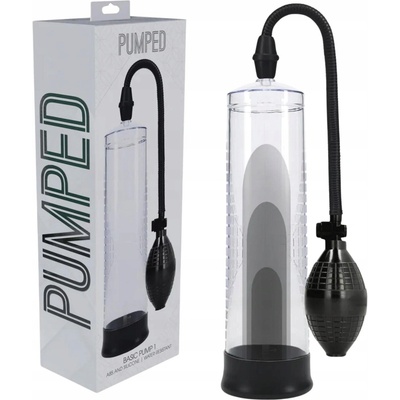Pumped Pumpička na penis Penis Pump Basic Pump 1 20 x 5.8 cm Transparentná