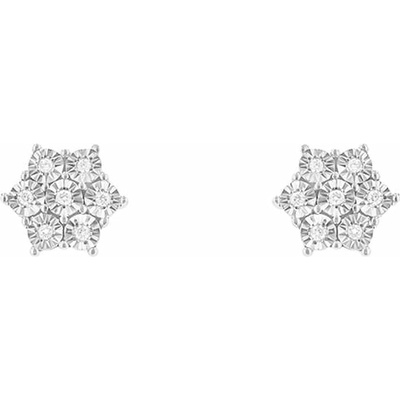 Eppi elegantné diamantové náušnice Romaine E42165