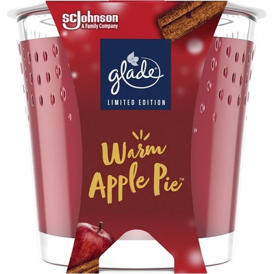Glade Ароматна свещ GLADE Warm Apple Pie 112 g