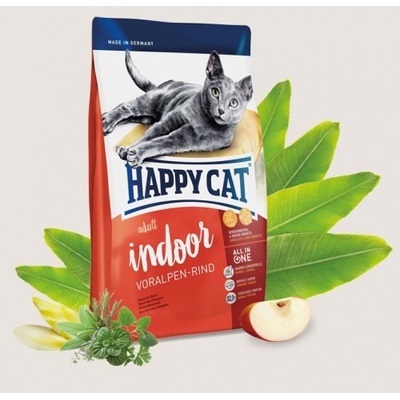 Happy cat Indoor Alpské hovězí 1,4 kg