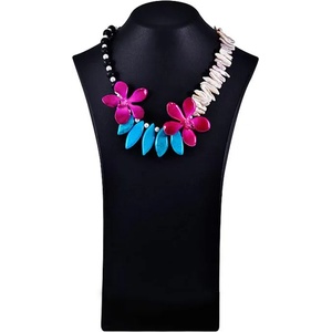 Dannyra Колие от цвят на орхидея, кварцови елементи Summer dream Dannyra Jewels