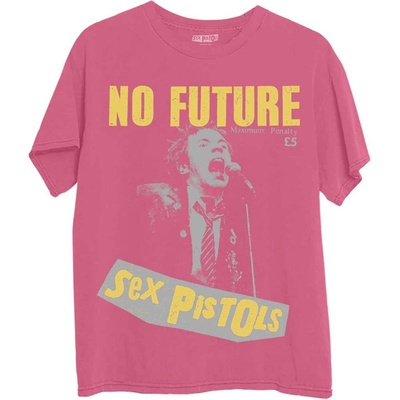 Sex Pistols tričko No Future ružové