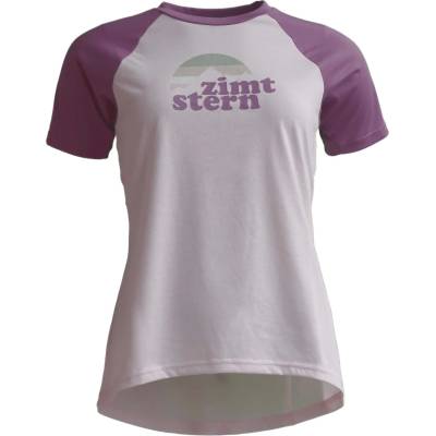 Zimtstern Дамска тениска Zimtstern Women's Sunsetz Tee T-shirt - Lilac / Berry (916-3542-0213)
