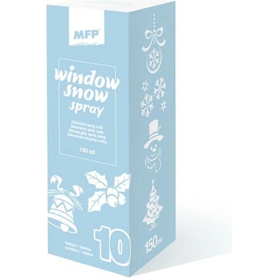 MFP Sníh ve spreji, 150 ml + 8 šablon