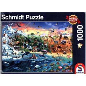 Schmidt Spiele Die Welt der Tiere (Puzzle)