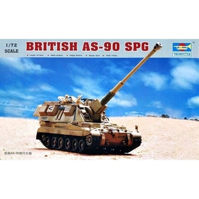 Trumpeter AS-90 British Self-Propelled Howitzer 1:72
