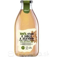 Zdravo 100% jablko a zázvor 0,75 l