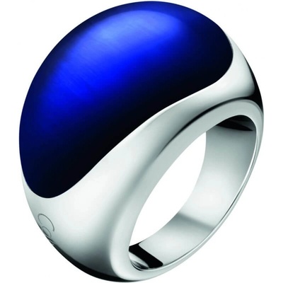 Calvin Klein oceľový prsteň s kameňom Ellipse KJ3QLR0201